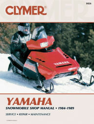 Title: Clymer Yamaha Snowmobile 1984-1989: Service, Repair, Maintenance, Author: Penton Staff