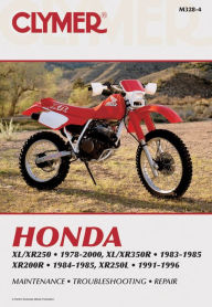 Title: Honda XL/XR250 1978-2000, XL/XR350R 1983-1985, XR200R, Author: Penton Staff