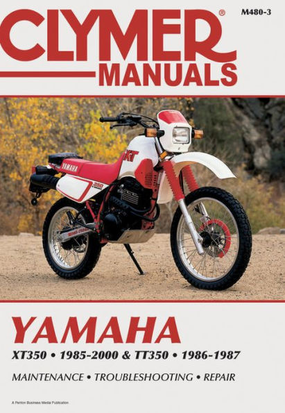 Yamaha XT350 and TT350 1985-2000