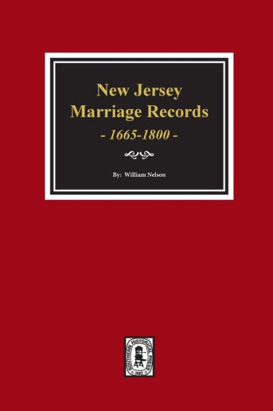 New Jersey Marriage Records, 1665-1800.