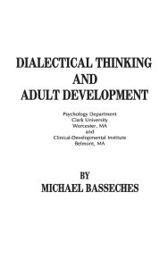 Title: Dialectical Thinking and Adult Development, Author: Bloomsbury Academic