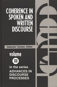 Title: Coherence in Spoken and Written Discourse, Author: Deborah Tannen