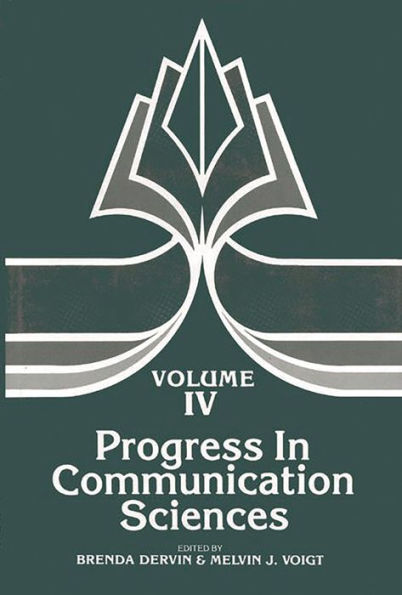 Progress in Communication Sciences, Volume 4