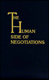 Title: Human Side of Negotiations, Author: William F. Morrison