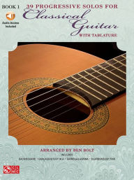 Title: 39 Progressive Solos for Classical Guitar: Book 1, Author: Hal Leonard Corp.