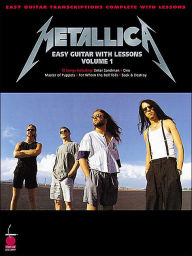 Title: Metallica for Easy Guitar with Lessons, Vol. 1, Author: Metallica