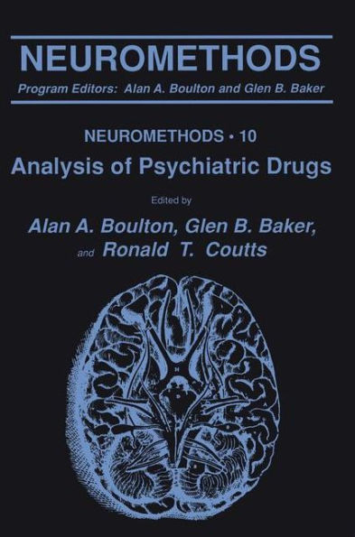 Analysis of Psychiatric Drugs / Edition 1