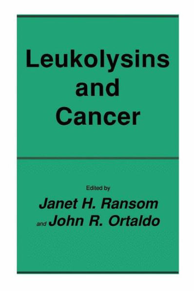 Leukolysins and Cancer / Edition 1