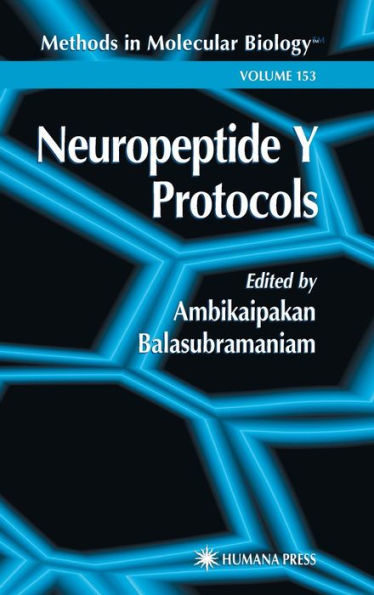 Neuropeptide Y Protocols / Edition 1