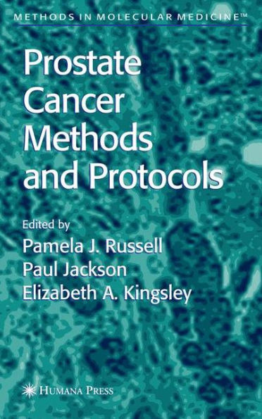 Prostate Cancer Methods and Protocols / Edition 1