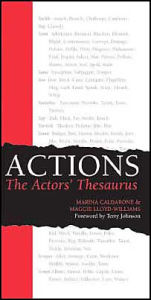 Title: Actions: The Actors' Thesaurus / Edition 1, Author: Marina Calderone
