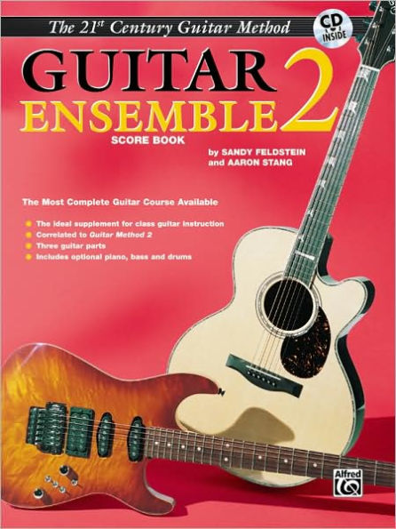 Belwin's 21st Century Guitar Ensemble 2: The Most Complete Guitar Course Available (Score), Book & CD