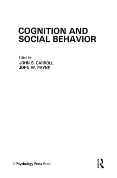 Cognition and Social Behavior