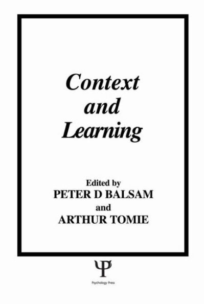Context and Learning / Edition 1