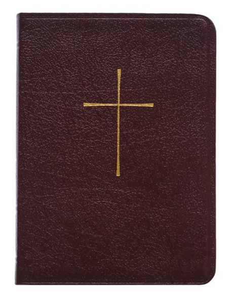 Book of Common Prayer Deluxe Personal Edition: Burgundy Bonded Leather