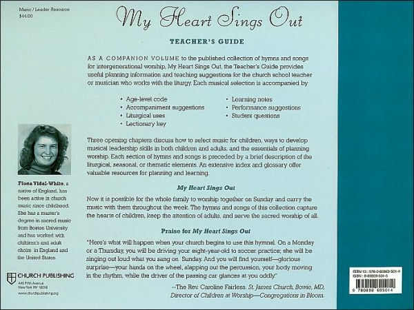 My Heart Sings Out - Teacher's Edition