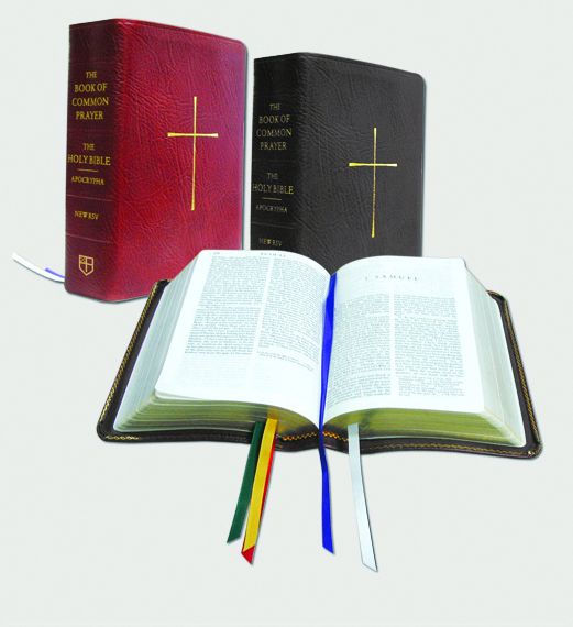 The Book of Common Prayer and Bible Combination (NRSV with Apocrypha): Black Bonded Leather