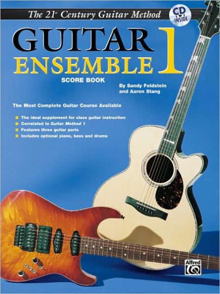 Belwin's 21st Century Guitar Ensemble 1: The Most Complete Guitar Course Available (Score), Book & Online Audio