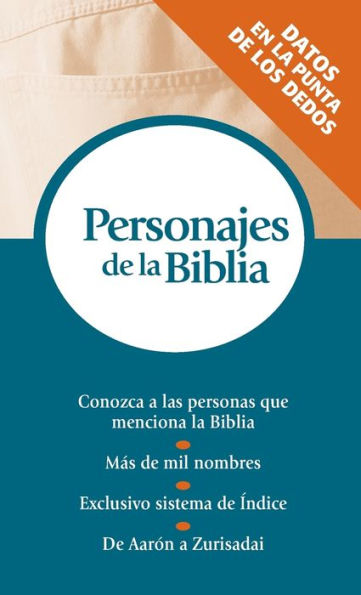 Personajes de la Biblia: Serie Referencias de bolsillo