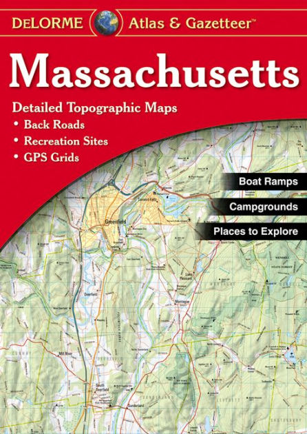 Massachusetts Atlas and Gazetteer by Rand McNally, Delorme Publishing ...