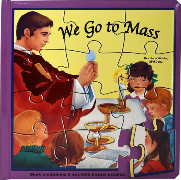 We Go to Mass (St. Joseph Puzzle Books Series)