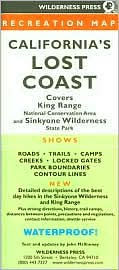 California Lost Coast Recreation Map