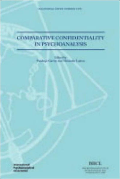 Comparative Confidentiality in Psychoanalysis