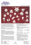 Alternative view 2 of Make Shapes 1: Mathematical Models: Bk. 1