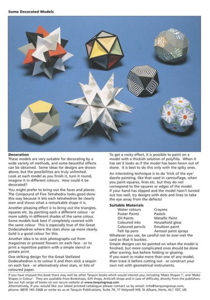 Make Shapes 2: Mathematical Models: Bk. 2