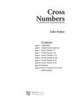 Alternative view 2 of Cross Numbers: A Collection of 32 Blackline Mathematical Puzzles