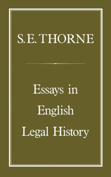 Essays in English Legal History