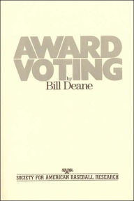 Title: Award Voting, Author: Bill Deane