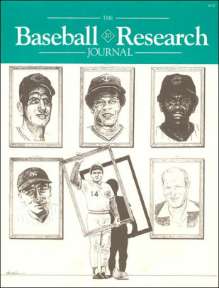 The Baseball Research Journal (BRJ), Volume 20 By Society For American ...