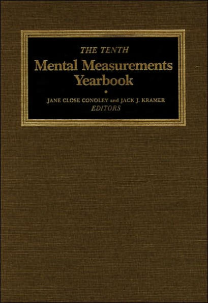 The Tenth Mental Measurements Yearbook