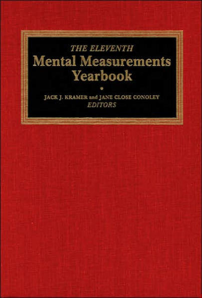 The Eleventh Mental Measurements Yearbook