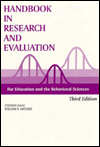 Title: Handbook in Research and Evaluation: A Collection of Principles, Methods, and Strategies Useful in the Planning, Design, and Evaluation of Studies in Education and the Behavioral Sciences / Edition 3, Author: Stephen Isaac