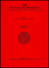 Title: Hittite Dictionary of the Oriental Institue of the University of Chicago, Author: Harry A. Hoffner