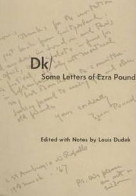 Title: Dk/Some Letters of Ezra Pound, Author: Louis Dudek