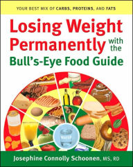 Title: Losing Weight Permanently with the Bull's-Eye Food Guide / Edition 1, Author: Josephine Connolly Schoonen