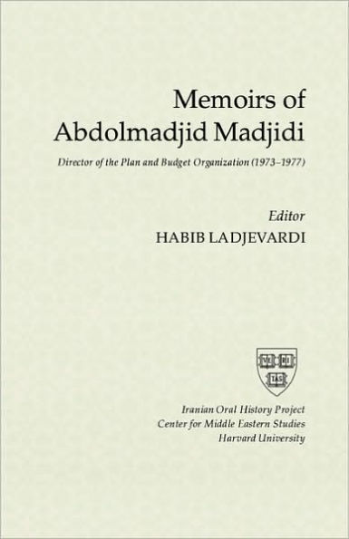 Memoirs Of Abdolmadjid Madjidi