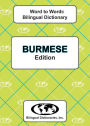 Burmese Word to Word Bilingual Dictionary
