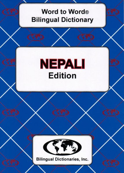 Nepali Word to Word Bilingual Dictionary