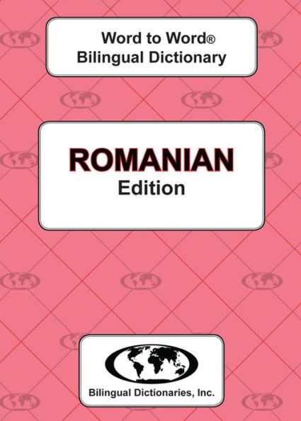 Romanian Word to Word Bilingual Dictionary