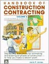 Handbook of Construction Contracting: Estimating, Bidding, Scheduling