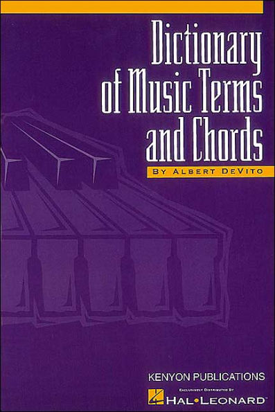 Dictionary of Music Terms and Chords