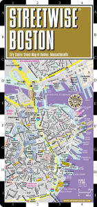 Title: Streetwise Boston Map - Laminated City Center Street Map of Boston, Massachusetts - Folding Pocket Size Travel Map With Metro (2014), Author: Streetwise Maps