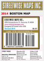 Alternative view 4 of Streetwise Boston Map - Laminated City Center Street Map of Boston, Massachusetts - Folding Pocket Size Travel Map With Metro (2014)