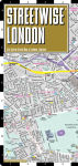 Alternative view 1 of Streetwise London Map - Laminated City Center Street Map of London, England - Folding Pocket Size Travel Map With Metro / Edition 2013 / Edition 2010