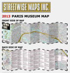 Alternative view 2 of Artwise Paris Museum Map - Laminated Museum Map of Paris, FR - Streetwise Maps (2013)