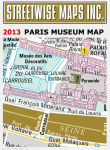 Alternative view 6 of Artwise Paris Museum Map - Laminated Museum Map of Paris, FR - Streetwise Maps (2013)